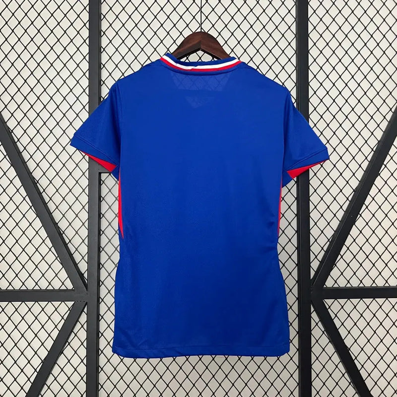Camisa Feminina França Home l 24/25 - Azul