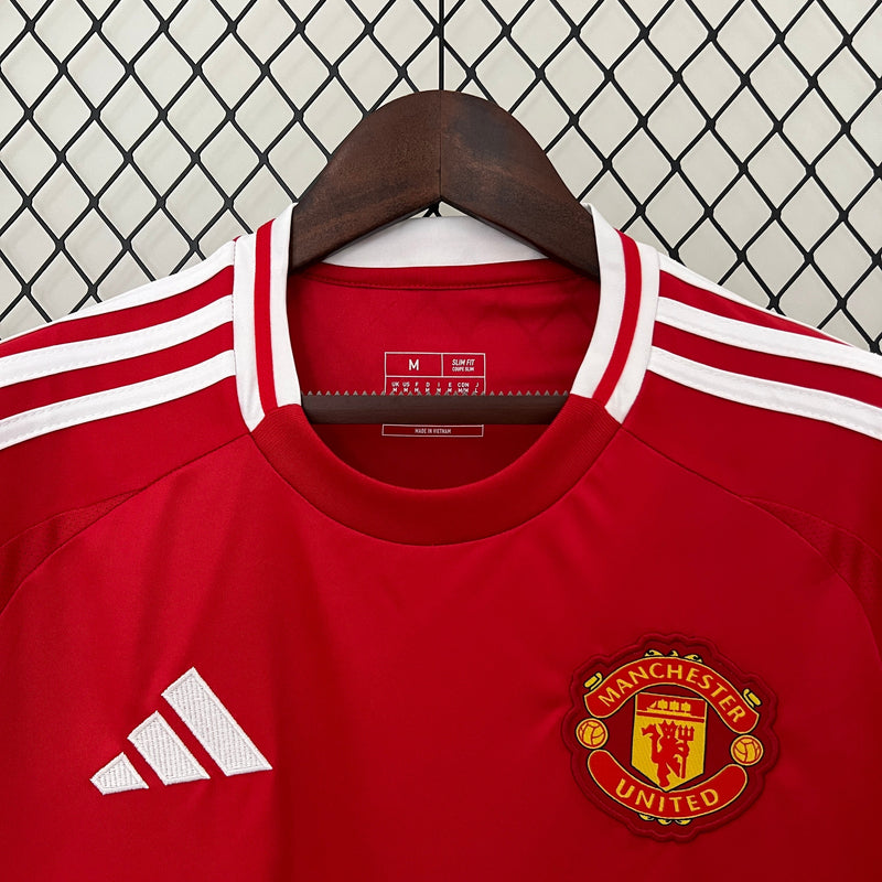 Camisa Manchester United 24/25 - Vermelha